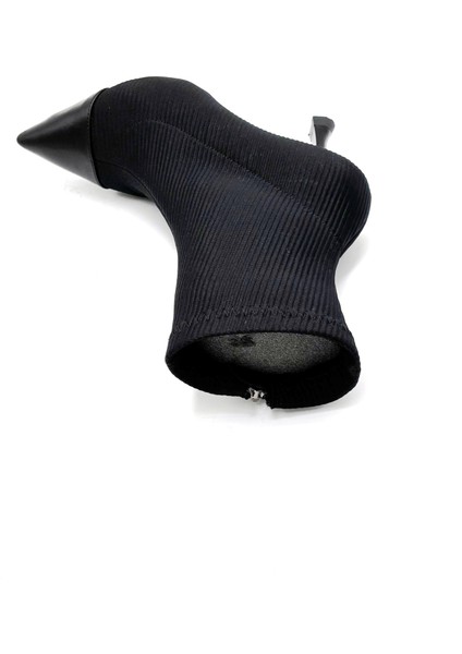 Darla Kadın Topuklu Streç Bot Siyah indirimleri