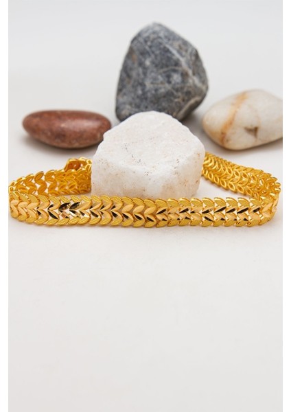 22 Ayar Kadın Altın Bileklik LKBLK1238 modelleri