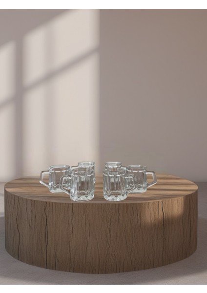 Mini Kahve Yanı-Shot Bardağı 6 Adet fırsatları