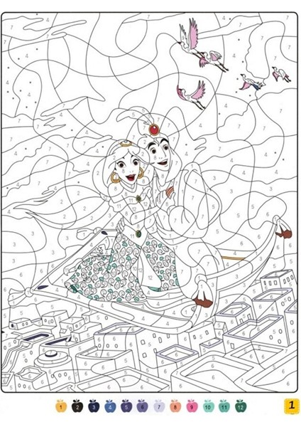 Sayılarla Süper Kahramanlar Boyama Seti (25 Kahraman Boyaması) fiyatları