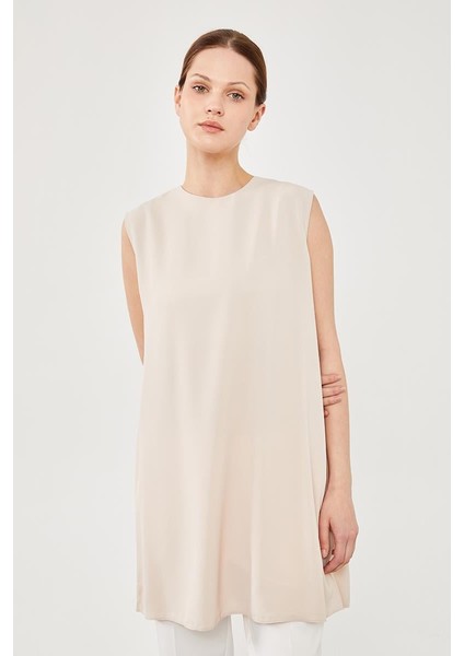 Bej Sıfır Kol Jesica Içlik