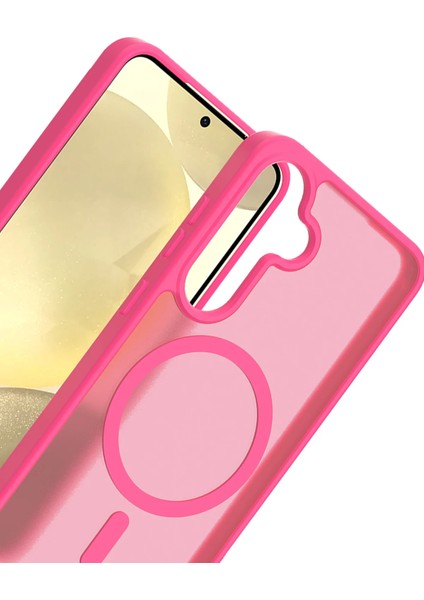 Lvsqvr Joko Samsung Galaxy A26 Jota Magsafe Kapak - Rose modelleri