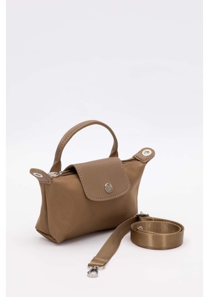 Haki Mini Boy Deri Kapak Detaylı El Çantası fiyatları