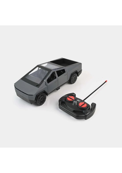 Işıklı Sesli Pilli Kumandalı 1:14 Ölçek Tsla Oyuncak Araba