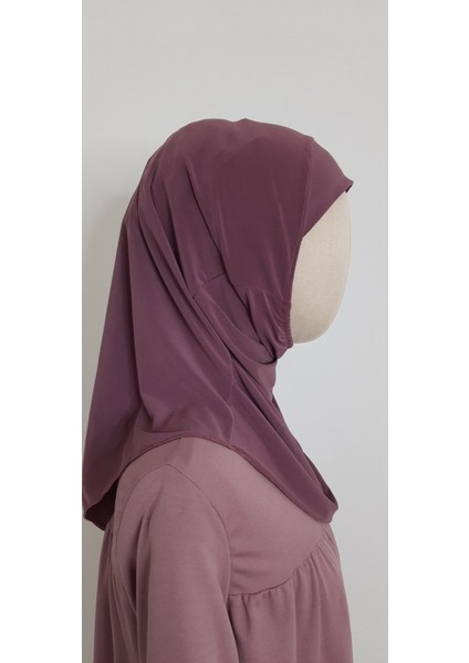 Kız Çocuk Pratik Başörtü ( 4-10 Yas ) Leylak Renk modelleri