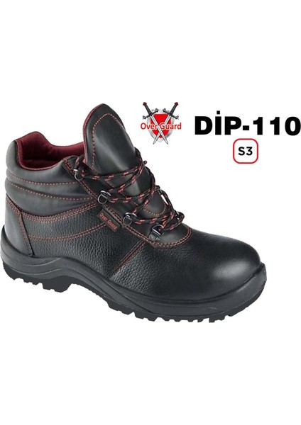 Overguard Iş Botu Çelik Burunlu Çelik Aratabanlı DİP-110 S3 - 36