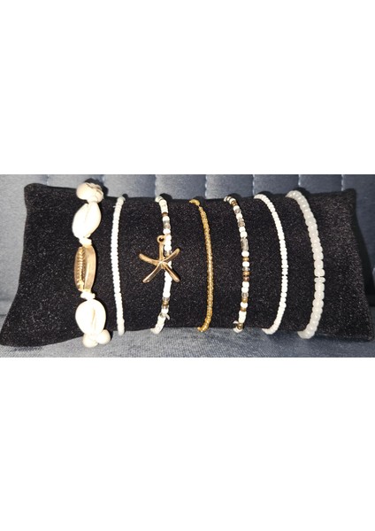 “deniz Masalı” Kız Çocuk Bileklik Seti – Deniz Yıldızı ve Midye Tasarım fiyatları