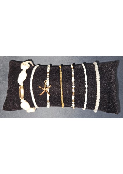 “deniz Masalı” Kız Çocuk Bileklik Seti – Deniz Yıldızı ve Midye Tasarım fırsatları