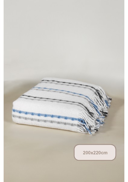 Arden Battaniye Çift Kişilik Pamuklu (200X220 Cm) Gri