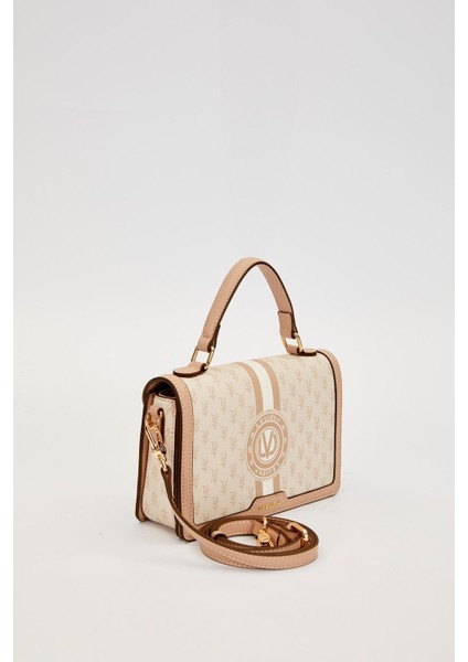 Vizon Logolu Monogram Desen El Çantası fiyatları