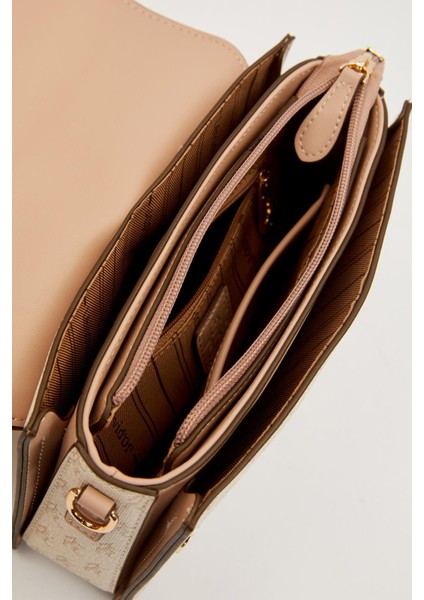 Vizon Logolu Monogram Desen El Çantası modelleri