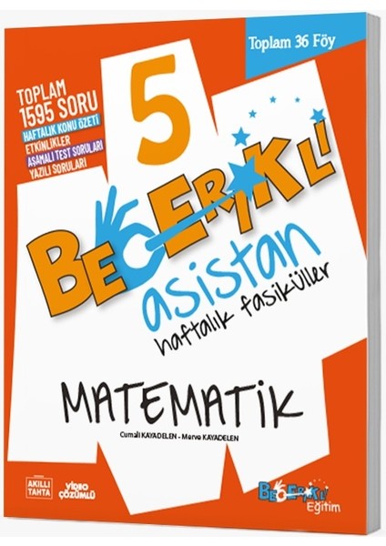 Becerikli Asistan 5. Sınıf Matematik Haftalık Fasiküller
