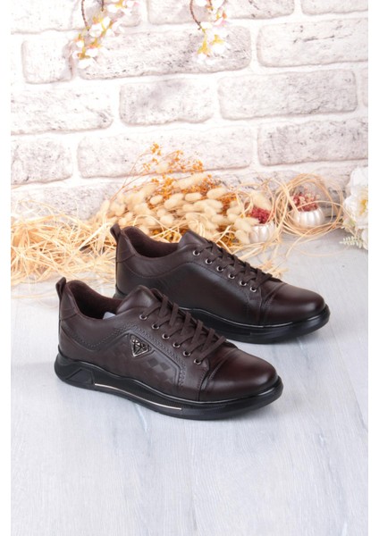 9022 Napa Rahat Kauçuk Taban Orijinal Hakiki Deri Erkek Ayakkabı