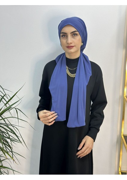 Ithal Kumaş Çıtçıtlı Hazır Şal Iki Sekılde Kullanılır Indigo fırsatları