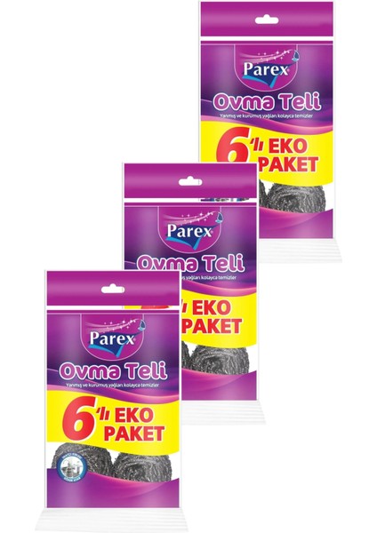 6'li Ovma Teli Üçlü Paket