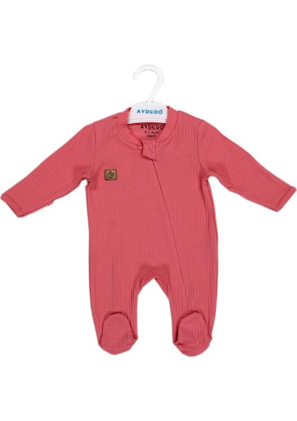 Kaşkorse Fermuarli Patikli Tulum 0-1/1-3/3-6/6-9 Ay