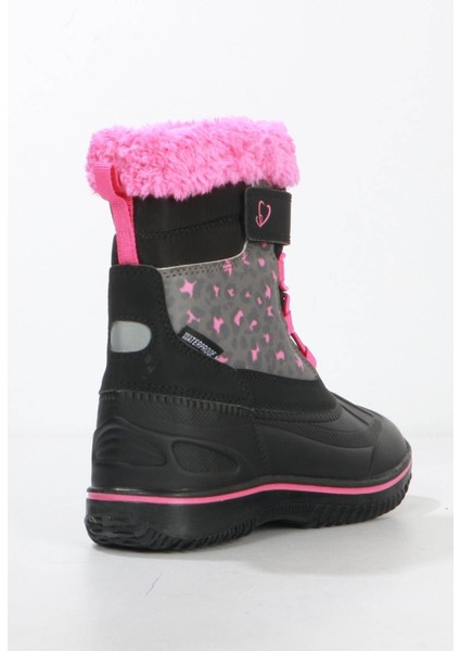 Luna Su Geçirmez Siyah Kız Çocuk Bot & Bootie 23204-F modelleri