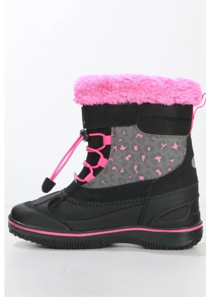Luna Su Geçirmez Siyah Kız Çocuk Bot & Bootie 23204-F fırsatları