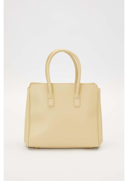 Yeşil Deri Aksesuar Detaylı El Çantası fırsatları