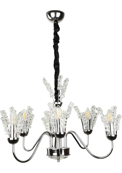 Leroy 6.lı Avize Krom Kaplama fiyatları