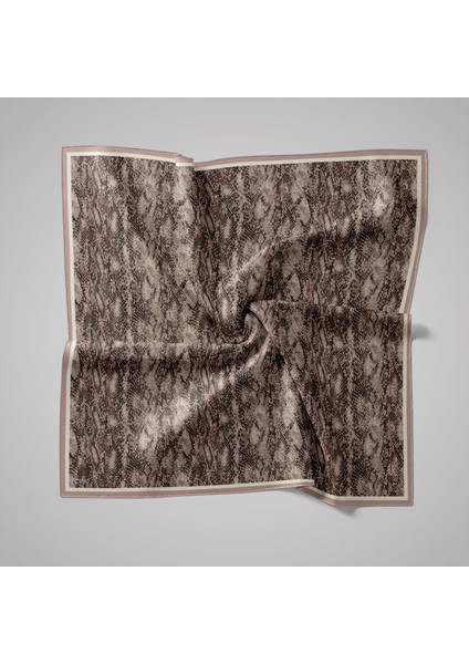 Naturel Eşarp | Yılan Derisi