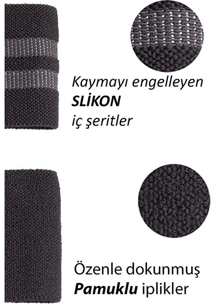 Orta Sert Squat Bant Pilates Fitness Kalça Egzersizi Direnç Bandı Lastiği (Uç Kısmı Kapalı) fırsatları