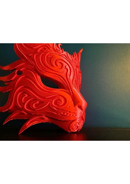 Kedi Maske – Dekoratif 3D Baskı Kedi Yüz Maskesi | Cosplay, Kostüm ve Ev Dekoru Aksesuarı modelleri