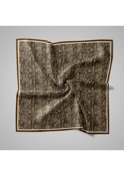 Naturel Eşarp | Yılan Derisi