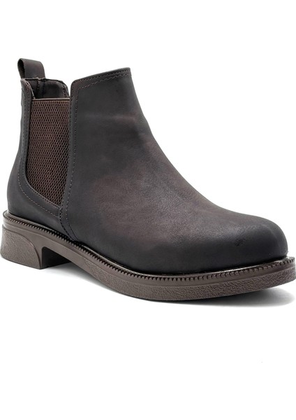 Kenar Lastik Detaylı Günlük Kadın Bot Kahve fiyatları