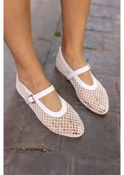 Alaya Kadın Kahverengi File Detay Babet indirimleri