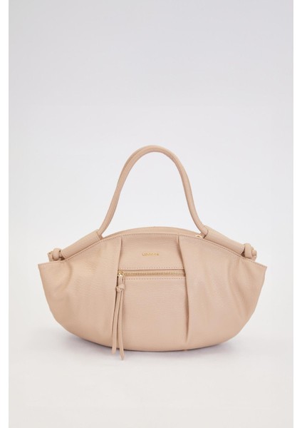 Gri Düğüm Askı Detaylı Omuz Çantası