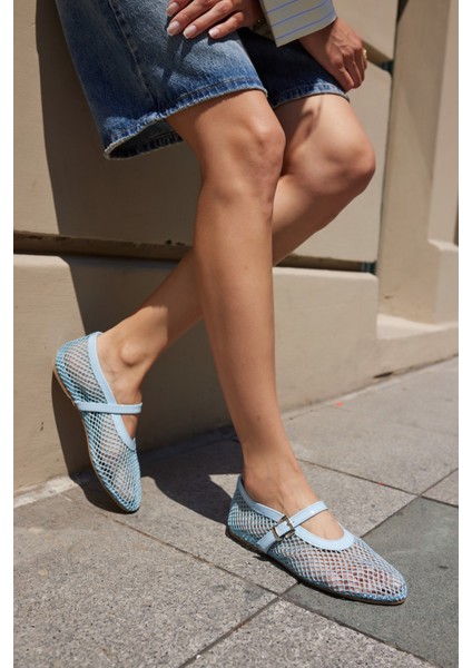 Alaya Kadın Kahverengi File Detay Babet