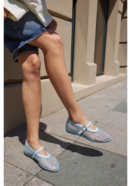 Alaya Kadın Kahverengi File Detay Babet modelleri