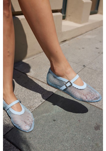 Alaya Kadın Kahverengi File Detay Babet