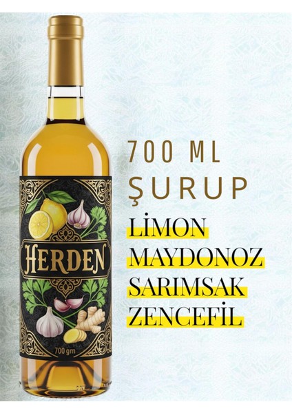 Limon Maydanoz Sarımsak Zencefil Özü 700 ml