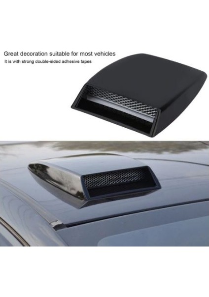 Üniversal Her Araca Uyumlu Telli Kaput Üstü Havalandırma Izgarası Venti