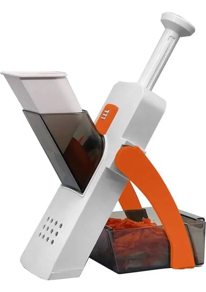 Çok Amaçlı Basmalı Sebze Dilimleyici Doğrayıcı Mandolin Brava Spring Slicer Kitchenmate (4989) fiyatları