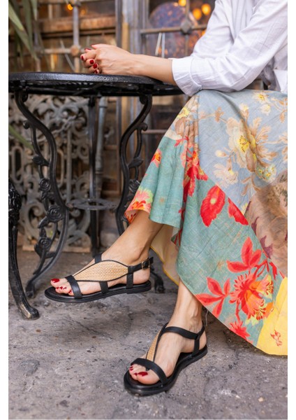 Leaf Kadın Bej Gerçek Deri Parmak Arasi Sandalet fiyatları