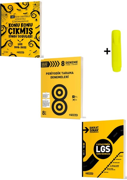 Hız 8. Sınıf Lgs Tüm Dersler Soru Bankası Çıkmış Sorular ve Periyodik Deneme Yeni
