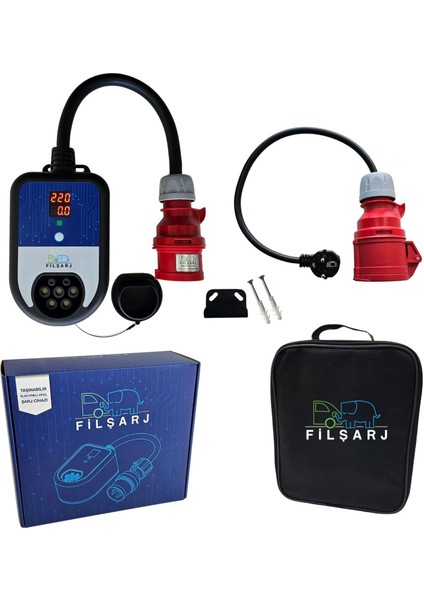 Filşarj 11 Kw Mobil Araç Şarj Istasyonu modelleri