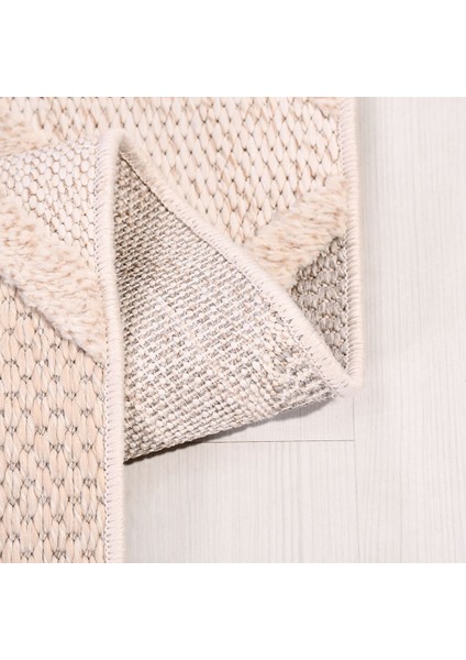 Fox Iskandinav Krem Kabartmalı Modern Dokuma Halı - FC03K fiyatları