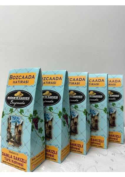 Damla Sakızlı Türk Kahvesi 5’li Set