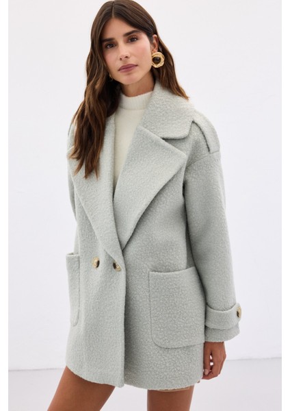 Buklet Kısa Kaban - Mint indirimleri