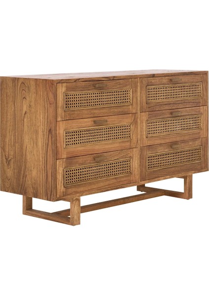 Vista Masif Ahşap Hazeranlı Şifonyer