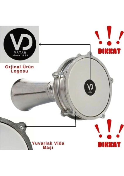 Vatan 134 Alüminyum Darbuka fiyatları