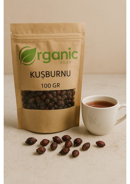 Kuşburnu Tane 100GR. Elenmiş & Kurutulmuş