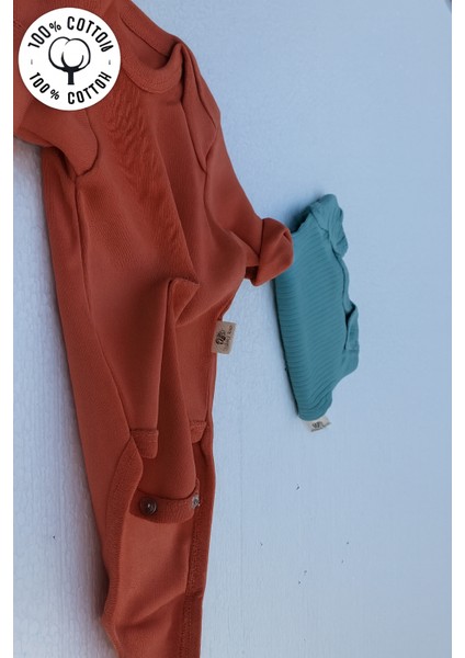 2 Li Set Prematüre/yenidoğan %100 Pamuk Premıum Seri Kız Erkek Unisex Çıtçıtlı Body Zıbın fiyatları