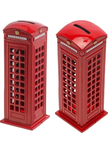 Telefon Kulübesi Metal Kumbara Ingiltere Londra 18CM