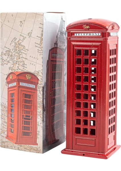 Telefon Kulübesi Metal Kumbara Ingiltere Londra 18CM fiyatları