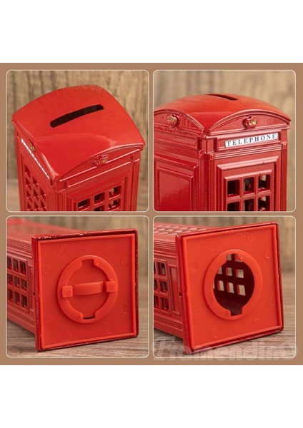 Telefon Kulübesi Metal Kumbara Ingiltere Londra 18CM modelleri